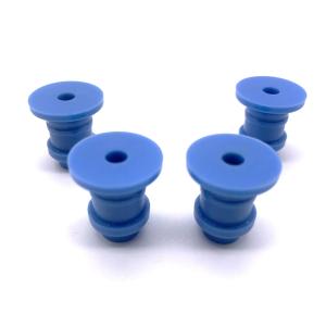 China Customized Blue Oil Outlet And Oil Seal Body By Manufacturer wholesale