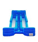 Aldult Outdoor Rental Inflatable Large Water Slides With Pool