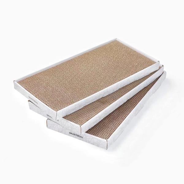 Cat Scratch Pad 3PCS Double-Sided Design Cat Cardboard Scratcher Pad Scratching Post Board
