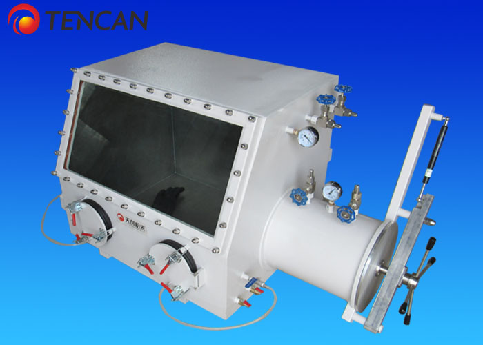 SS Corrosion Resistant Vacuum Glove Box 0.0Mpa 500mm Good Sealing