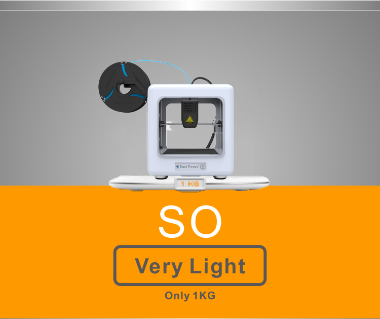 Easthreed 1.2 Kg Mini 3D Printer 100 - 240 V Voltage Enhance Kids Imagination