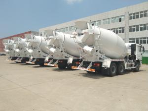 China HOWO Diesel Trailer 12 Cubic Meters Cement Truck Manual Transmission Euro 2 6x4 Concrete Mixer Truck wholesale