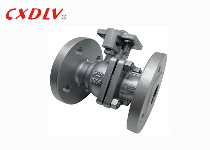 Full Bore Floating Stainless Steel Ball Valve 2 Split Body Investment ISO Mounting Pad