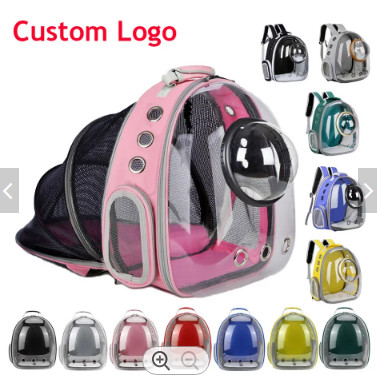 Dog Pet Carrier Backpack Oxford PC Travel Cat Backpack