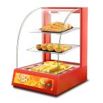 Commercial Mini Electric Food Display Warmer Showcase with Three Layers