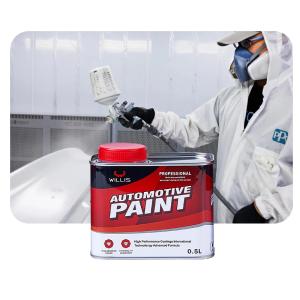 China Yellow Resistant Car Touch Up Spray Paint , Transparent Metallic Auto Paint wholesale