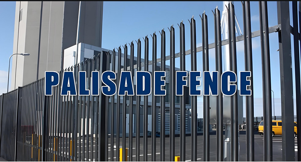 Galvanized Metal Railing Fence - Modern Anti-Theft Garden Wall
