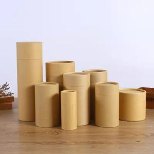 China Custom Printing Kraft Deodorant Tubes For Food Cosmetic Packaging wholesale