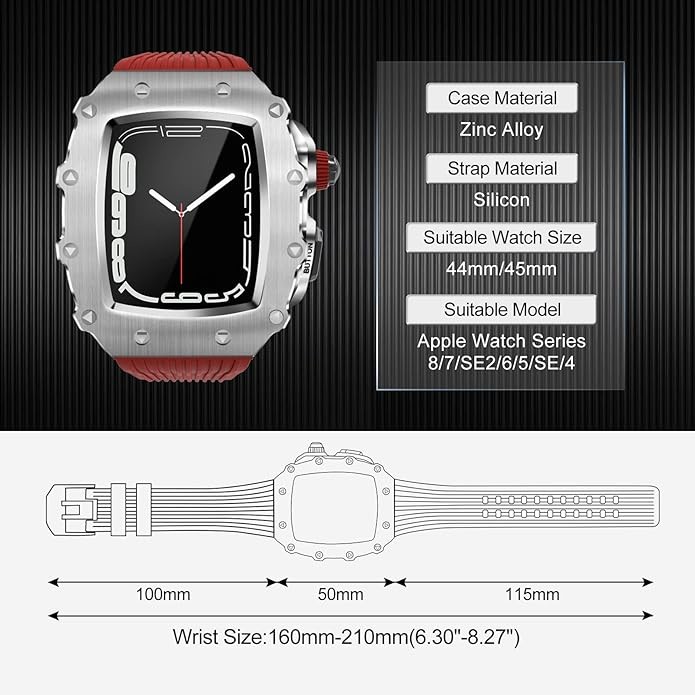 Scratch Resistant Apple Watch Ultra Cover Snap On For Serise 6/7