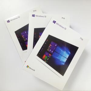 China Original Microsoft Windows 10 Pro Retail Box Lifetime Guarantee For Global Area wholesale