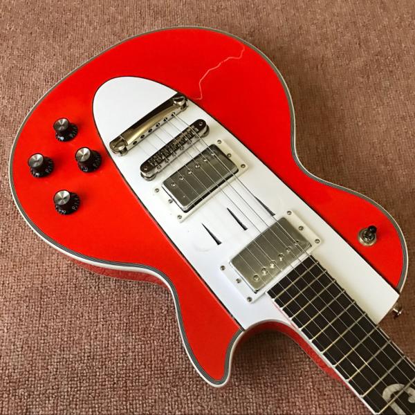 Custom hot selling orange Lp electric guitar guitar musical instruments mahogany body neck