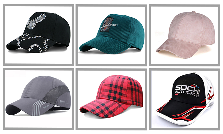 Awesome 3D Embroidered Baseball Caps Black And Grey Color Male Use