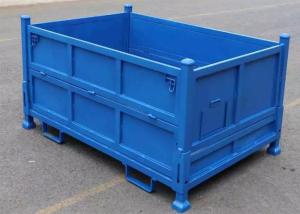 China Collapsible Metal Pallet Stillage Storage Bins Box Customized wholesale