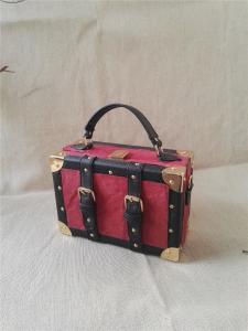 China washable kraft paper handbag, lady case wholesale