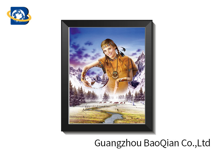 PS Board 3D And 5D Deep Effect Picture For The Charaters With Frame
