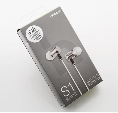 custom micro metal earphone box China bespoke micro headset paper box