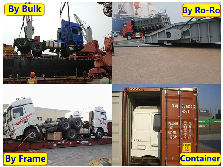 HOWO A7 Prime Mover Truck and trailer ZZ4257N3247 semi truck mover
