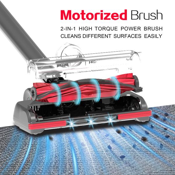 Automatic Wireless Vacuum Cleaner Handheld ABS Material