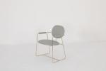 Ceramic Top Dining Room Tables With Customized Metal Steel Base