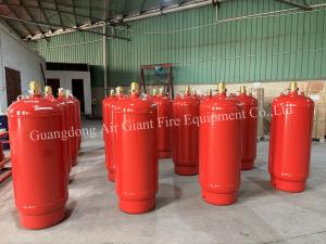 China Cylinder For Environment-Friendly FM200 Fire Suppression System Museum wholesale