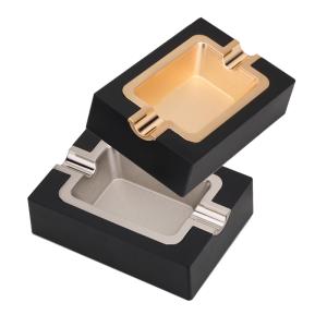 China The Artistic Business Gift Leather Ashtray wholesale