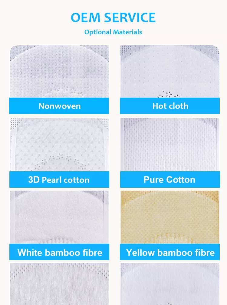 Customized Breathable Super Absorbent Anion Chip Sanitary Napkin Pads from Reusable Pads