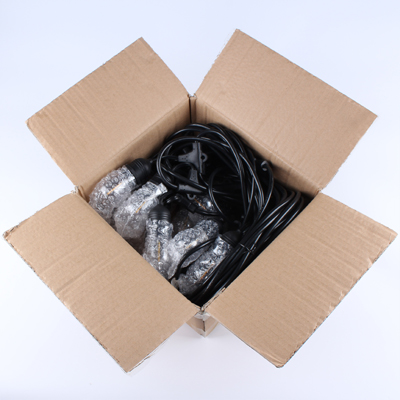 Waterproof Heavy Duty Outdoor RGB LED String lights Connectable Festoon for Party Garden Christmas Holiday Garland Cafe