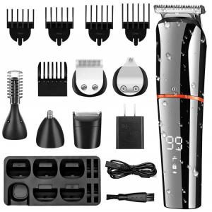 China 6in1 Skinsafe Cordless Hair Clippers Set , Shockproof Men'S Hair Cutting Kit wholesale