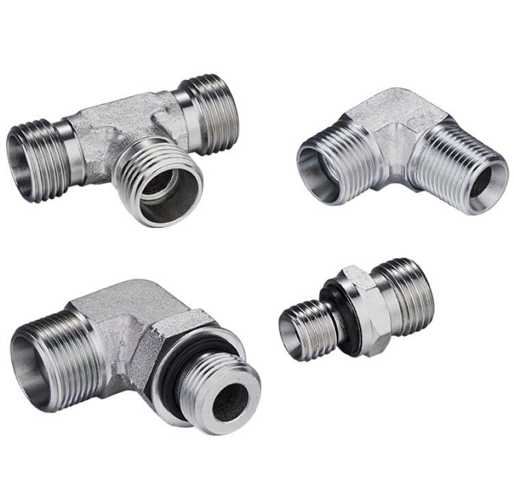 China OEM Factory Direct Male Thread Hydraulic Pipe Fittings 90 Degree Elbow Hydraulic Adapter Hydraulic Elbow Fitting
