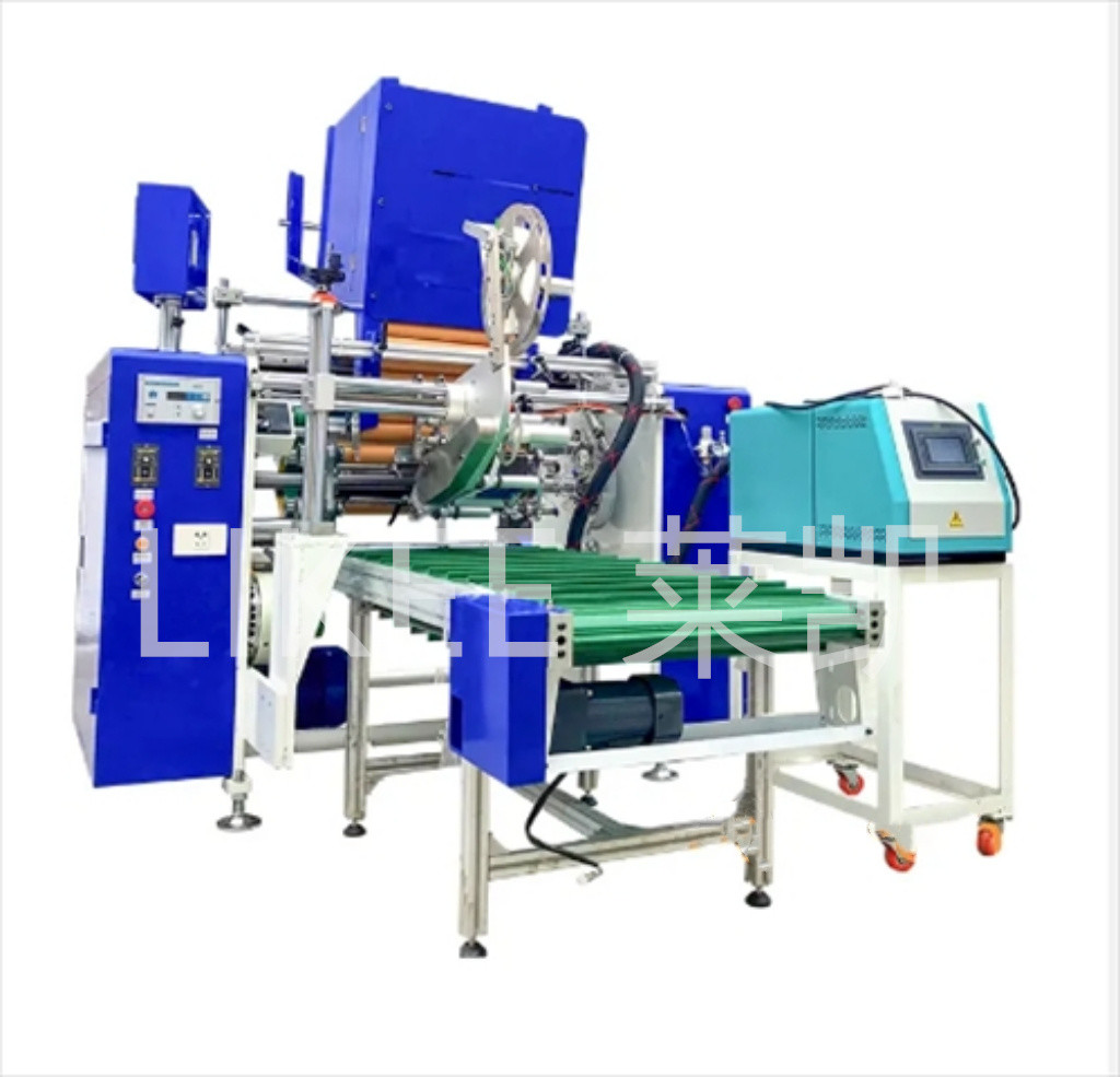Automatic 6 Shafts Siemens PLC House Foil Rewinding Machine With 305m Rewinding Length