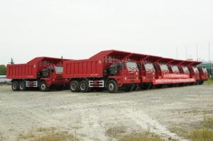 China 371HP Sinotruck Used Dump Truck 50 - 70 Tons Minning Dump Trucks Left Hand Driving wholesale