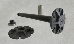China CE Silicon Nitride Degassing Rotor wholesale