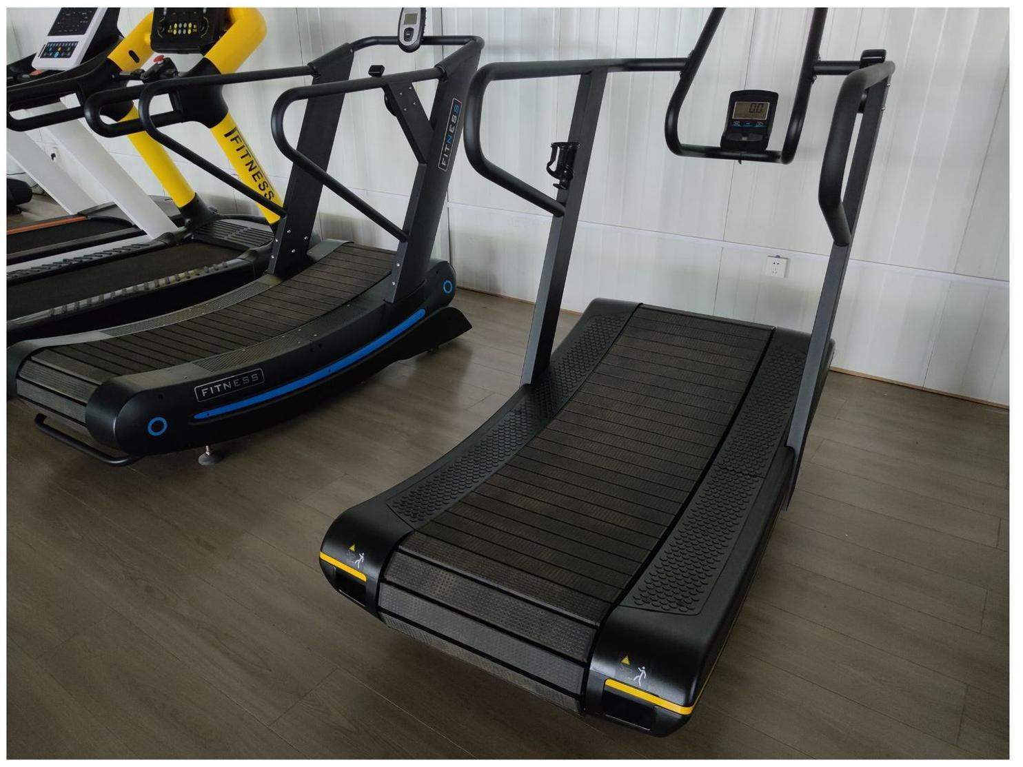 Cardio Equipment Exercise Free Manual Curved Design Treadmill Self-Generating Curved Treadmill Commercial Treadmill