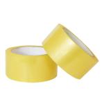 Yellowish Bopp Packing Tape Strong Adhesive Lemon Yellow