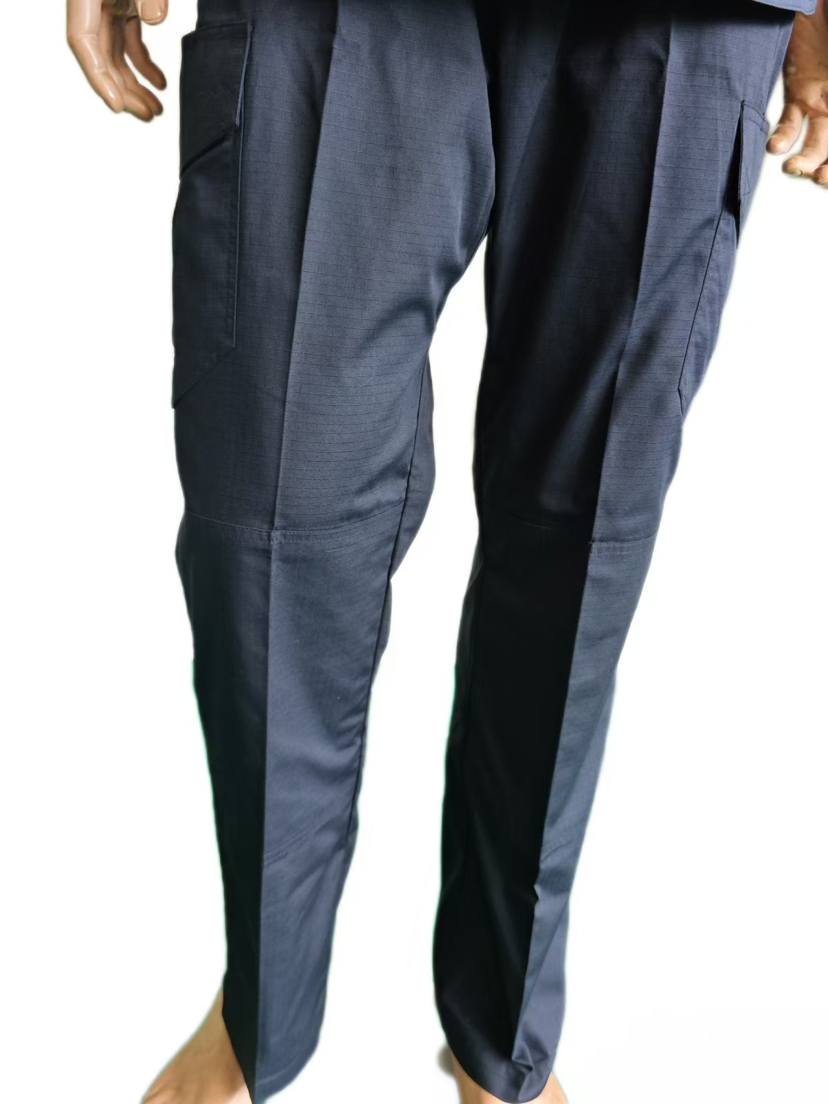 Navy Ceremonial Dress Uniform Set - 45% Wool/55% Polyester Tactical Tunic & Utility Trousers