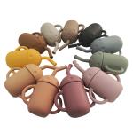 Organic Mushroom Shaped Toddler Silicone Straw Cup Nitrosamine Free