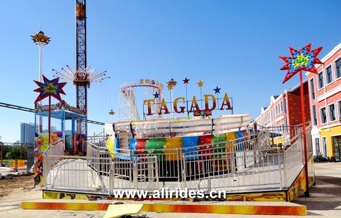Amusement rides Tagada/crazy disco for sale