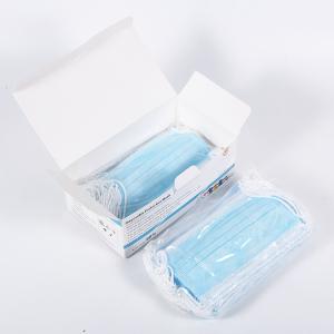 China Wholesale Blue 3 ply Earloop Disposable Face Mask wholesale