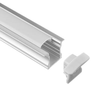 China Recessed Mount LED Light Aluminium Profile 25 X 14.5mm RoHS wholesale