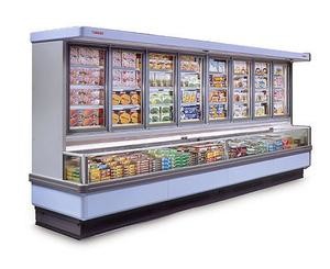 Air Cooled Supermarket 200L Multideck Open Chiller