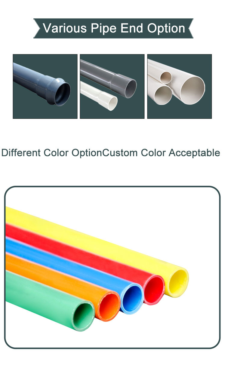 Plastic PVC Rigid Pipe Manufacturing Machine Price pvc pipe making machine