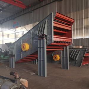 China High Frequency Circular Motion Vibrating Screen 15-500 Tph Production Capacity wholesale
