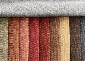 China 100% Polyester Suede Sofa Fabric Red Suede Upholstery Fabric wholesale