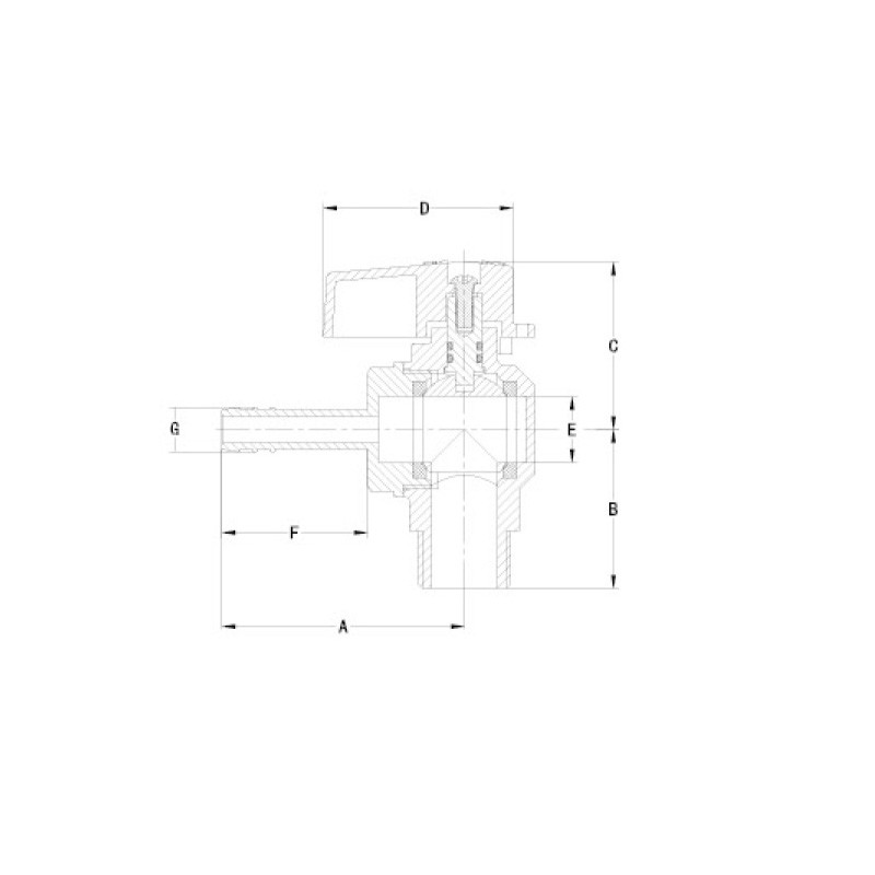 Customized Brass Gas Ball Valve Nickel Plated Gas Valve Handle Aluminium