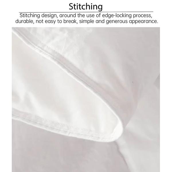 Wholesale White Microfiber Down Quilt Duvet Soft (JRD527)