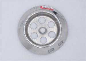 China Stainless Steel Bathroom Basin Strainer OD 67 mm 0.4 - 0.6 mm Thickness wholesale