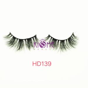 China Soft Full Strip 3D Mink Eyelashes Cruelty Free Professional Application wholesale