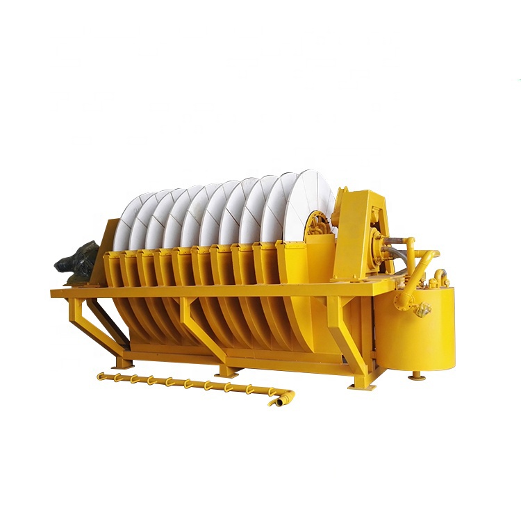800KG Solid Liquid Separation Ceramic Disc Rotary Drum Vacuum Filter for Big Capacity