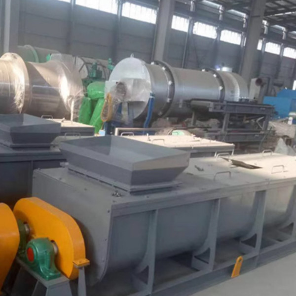 DSZ Type Humidify Stirring Equipment Single Shaft Dust Humidifying Mixer Customized