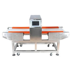 China Meat / Drink Conveyor Metal Detector Touch Screen , High Sensitive wholesale